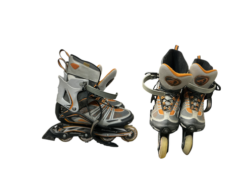 Vist Large View of Product Image Which is Used Rollerblade ROLLERBLADES Senior Roller Quad Skates Grey Senior 11
