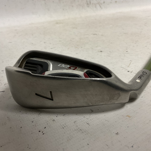 Vist Large View of Product Image Which is Used Ping G20 WHITE DOT Mens Individual Iron LH 7 Iron