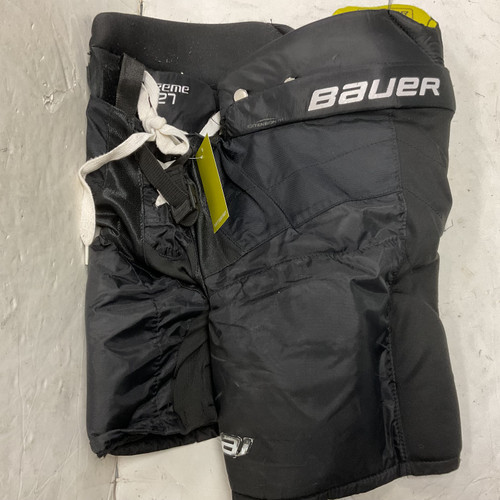 Vist Large View of Product Image Which is Used Bauer SUPREME S27 Junior Pant Black And Yellow MD