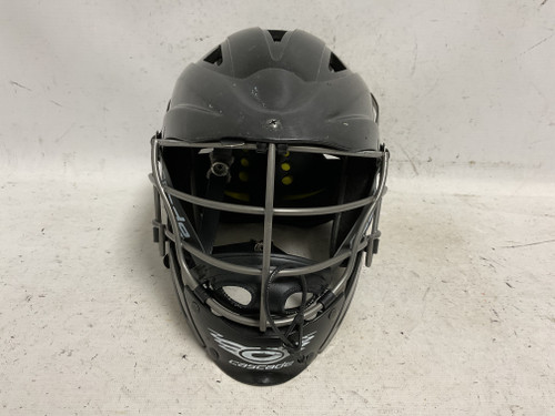 Vist Large View of Product Image Which is Used Cascade CSR Lacrosse Helmet Black One Size
