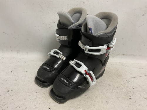 Vist Large View of Product Image Which is Used Alpina J2 SPORT FIT Boys DH Ski Boot Black 215 MP - J03