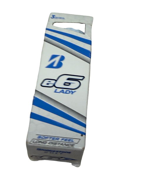 Vist Large View of Product Image Which is New Bridgestone E6-3 LADY 3 Ball - Golf Ball Sleeve