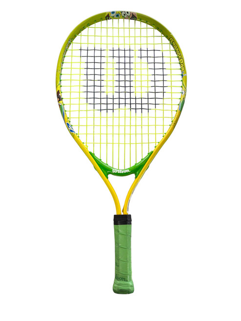 Vist Large View of Product Image Which is Used Wilson SPONGEBOB Junior Tennis Racquet Yellow 25"