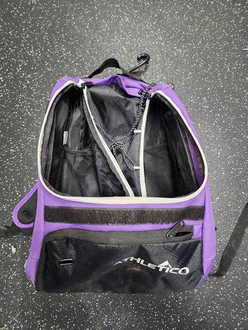 Vist Large View of Product Image Which is Used ATHLETICO PLAYER BAG BB/SB Player Backpack Purple