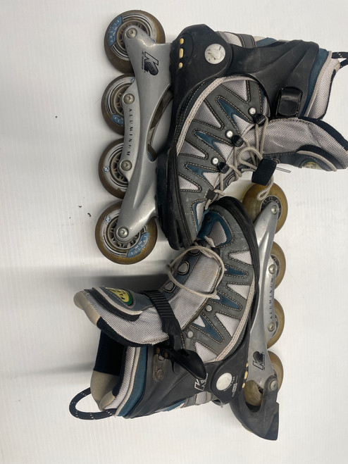 Vist Large View of Product Image Which is Used K2 FLIGHT Junior Roller Quad Skates Grey Junior 06.5