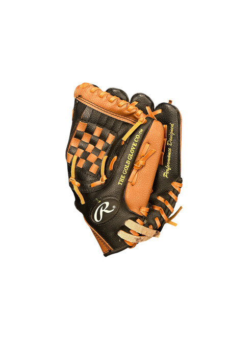 Vist Large View of Product Image Which is Used Rawlings PLAYERS SERIES BB/SB Glove T-ball Brown 9 1/2"