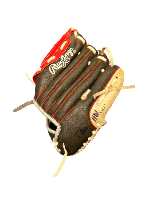 Vist Large View of Product Image Which is Used Rawlings PLAYERS SERIES BB/SB Glove T-ball Red 10"