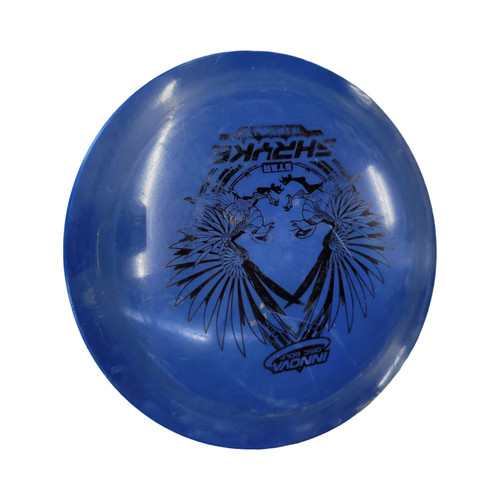 Vist Large View of Product Image Which is Used Innova STAR SHRYKE Disc Golf Driver Royal Blue