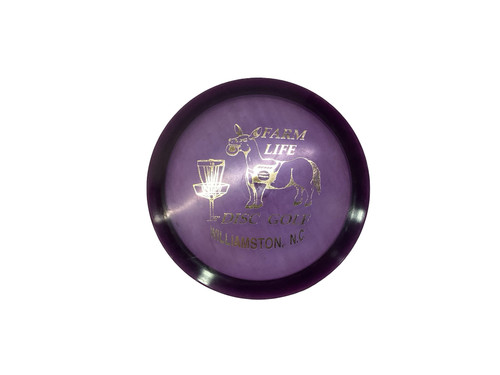 Vist Large View of Product Image Which is Used Innova FARM LIFE DISC GOLF Disc Golf Driver Purple 175g