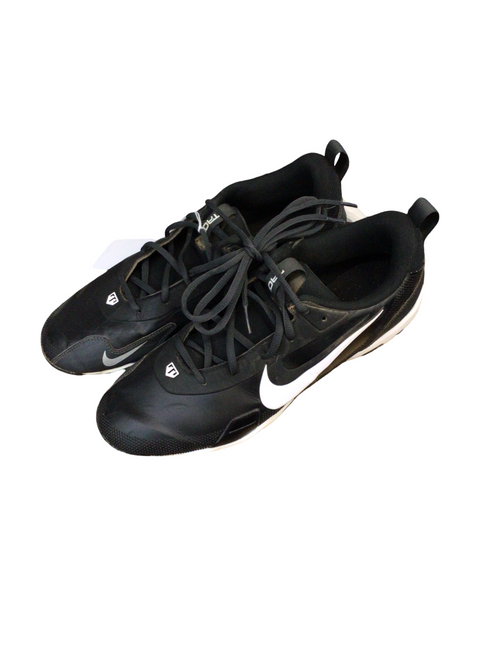 Vist Large View of Product Image Which is Used Nike TROUT BB/SB Cleats Black Senior 9.5