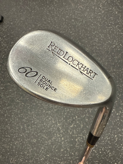 Vist Large View of Product Image Which is Used REID LOCKHART Golf Wedge Mens RH 60 Degree