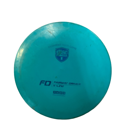 Vist Large View of Product Image Which is Used Discmania FD S-LINE Disc Golf Driver Royal Blue