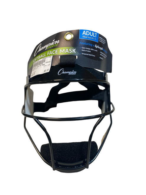 Vist Large View of Product Image Which is Used Champion Sports MASK BB/SB Fielders Mask Black MD