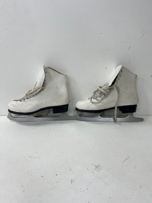 Vist Large View of Product Image Which is Used Lange LIBRA WomensFigure Skate White Senior 8