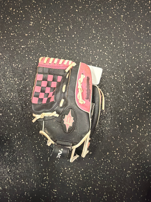 Vist Large View of Product Image Which is Used Easton EKP9500 BB/SB Glove RH Throw Black 9 1/2"