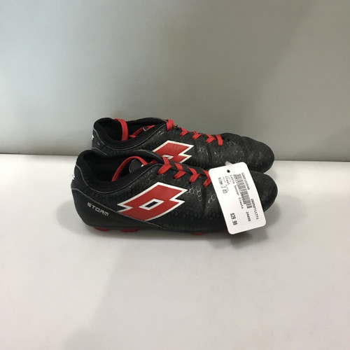 Vist Large View of Product Image Which is Used Lotto Soccer Cleats Black Junior 03
