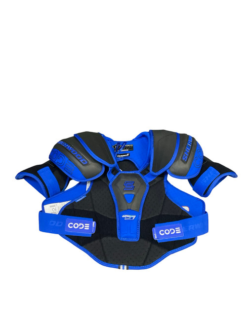 Vist Large View of Product Image Which is New Sher-wood CODE PHOTON 2 Senior Shoulder Pads MD
