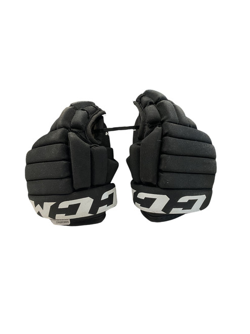 Vist Large View of Product Image Which is Used CCM LTP 8 HG Youth Gloves Black 8"