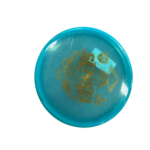 Vist Large View of Product Image Which is Used Discmania SENSEI Disc Golf Putter Carolina Blue