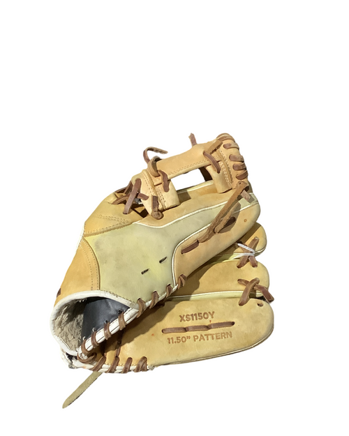 Vist Large View of Product Image Which is Used Easton X SERIES BB/SB Glove RH Throw Tan 11 1/2"