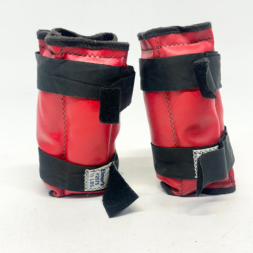 Vist Large View of Product Image Which is Used Ankle Weights Red 15 lb