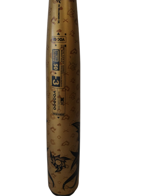 Vist Large View of Product Image Which is Used Demarini VOODOO BB/SB High School -3 Bat 32"
