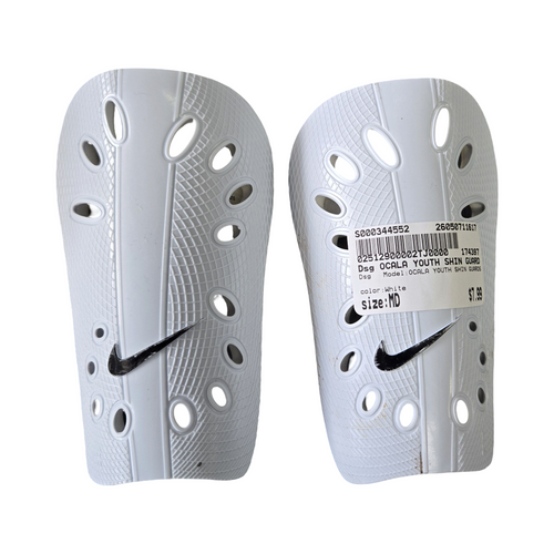 Vist Large View of Product Image Which is Used Nike CHARGE YOUTH SHIN GUARDS Soccer Shin Guards Youth Yellow SM