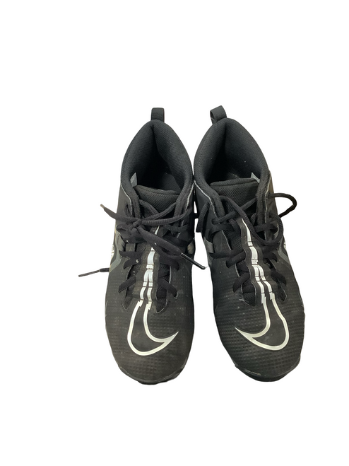 Vist Large View of Product Image Which is Used Nike ALPHA Jr FB Cleats Black Junior 05