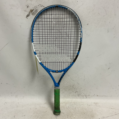 Vist Large View of Product Image Which is Used Babolat DRIVE JR 23 Junior Tennis Racquet Royal Blue 23"