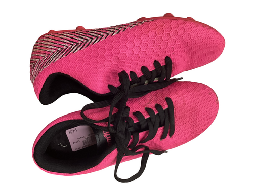 Vist Large View of Product Image Which is Used Soccer Cleats Pink Junior 05.5