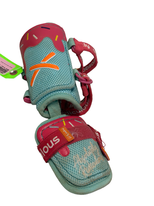 Vist Large View of Product Image Which is Used ARIA Absolutely Ridiculous Miami Ice Youth Baseball Batter's Leg Guard