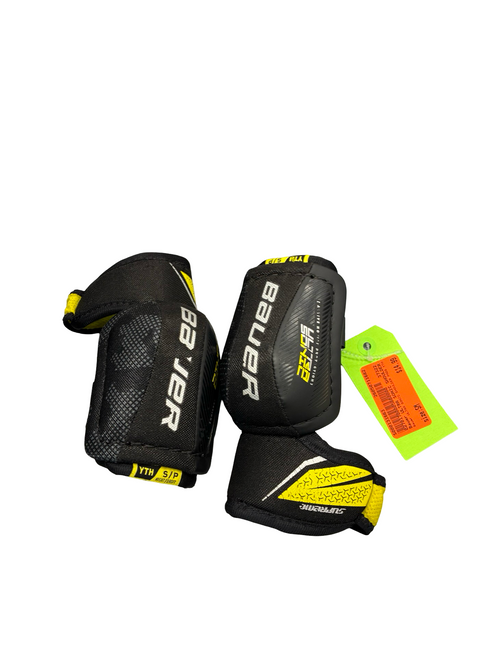 Vist Large View of Product Image Which is Used Bauer ULTRA SONIC SHOULDER PADS YTH SM Youth Shoulder Pads SM