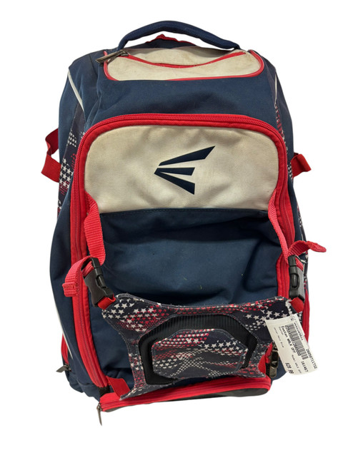 Vist Large View of Product Image Which is Used Easton WALK OFF BB/SB Player Backpack Navy Blue