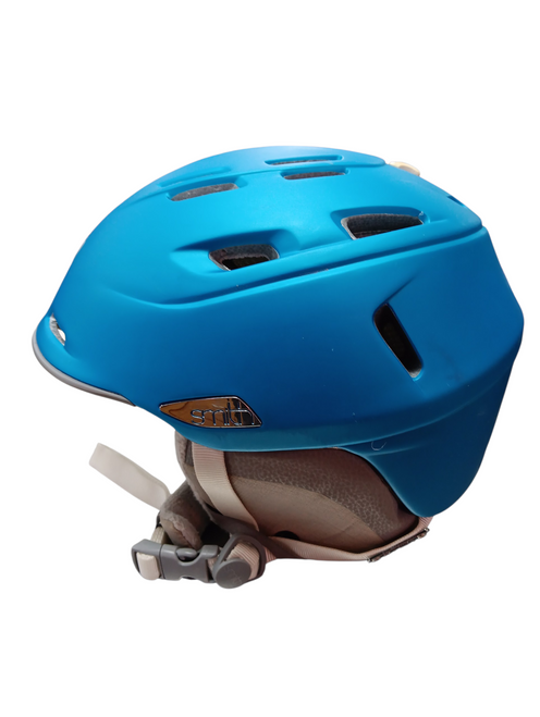 Vist Large View of Product Image Which is Used Smith Snowsport Helmet Youth Royal Blue MD