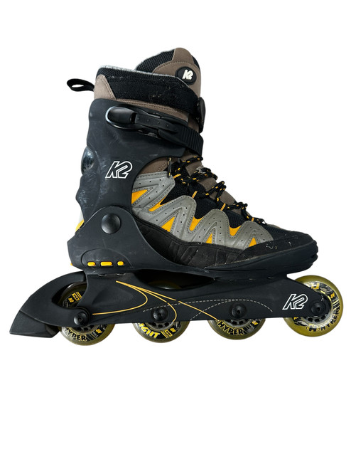 Vist Large View of Product Image Which is Used K2 FLIGHT 76 Senior Rec Fitness Skates Brown Senior 10