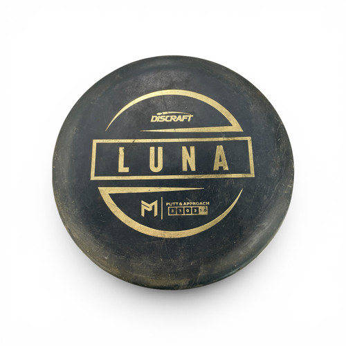 Vist Large View of Product Image Which is Used Discraft LUNA Disc Golf Putter Black