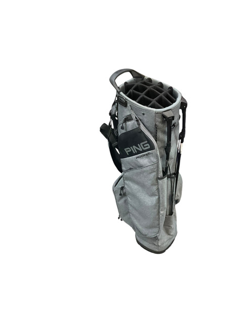 Vist Large View of Product Image Which is Used Ping HOOFER 14 Mens Stand Bag Grey