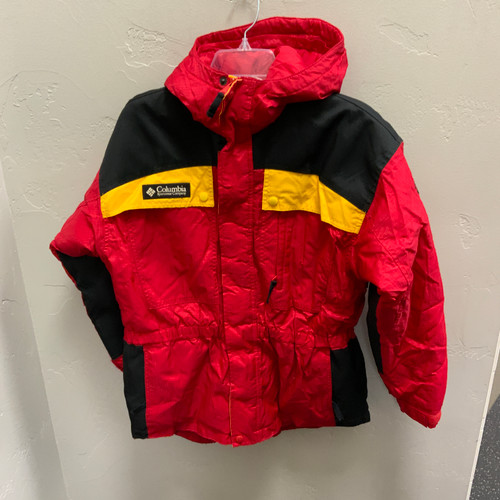 Vist Large View of Product Image Which is Used Columbia Outerwear Heavy Jacket Y Red Junior