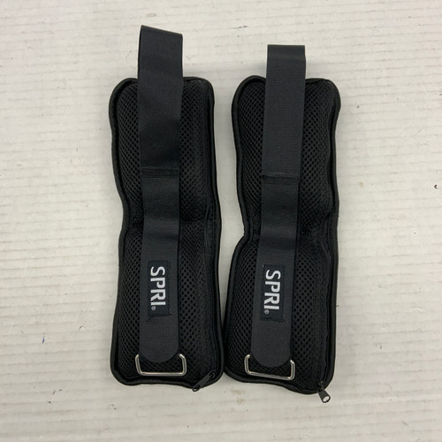 Vist Large View of Product Image Which is Used SPRI Ankle Weights Black 2.5 lb