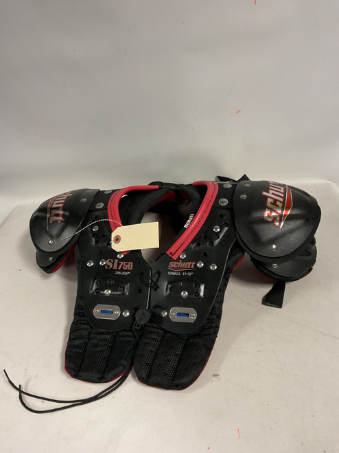 Vist Large View of Product Image Which is Used Schutt SI750 FB Shoulder Pads Black XS