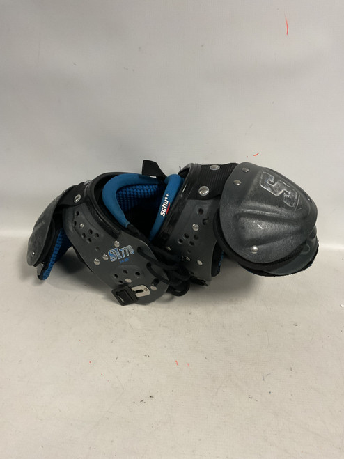 Vist Large View of Product Image Which is Used Schutt SI770 FB Shoulder Pads Black XXS