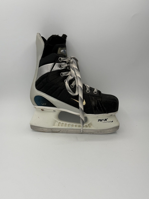 Vist Large View of Product Image Which is Used Nike ALPHA BB/SB Cleats Black Junior 04