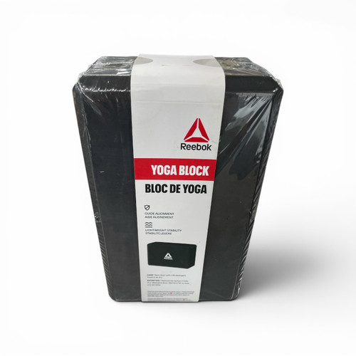 Vist Large View of Product Image Which is Used Reebok Yoga Block Black