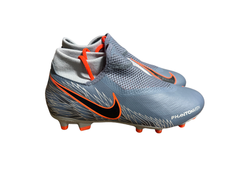 Vist Large View of Product Image Which is Used Nike PHANTOM Soccer Cleats Grey Senior 5.5
