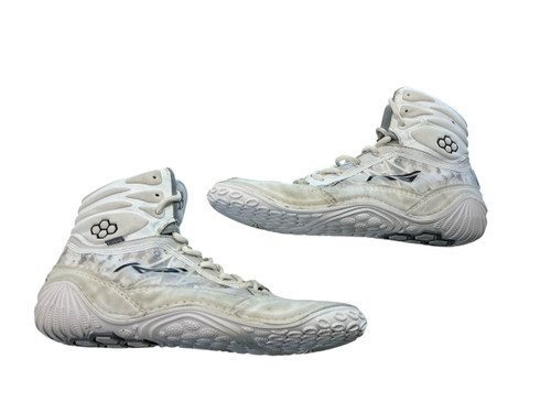 Vist Large View of Product Image Which is Used Rudis Wrestling Shoes White Senior 10