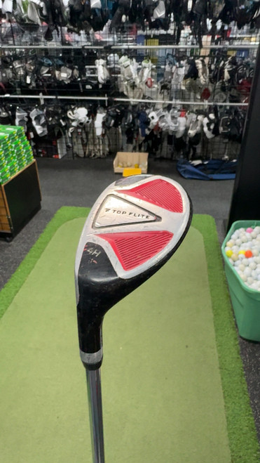 Vist Large View of Product Image Which is Used Top Flite 4HY Mens Hybrid Club LH 4 Hybrid
