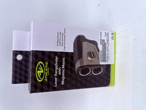 Vist Large View of Product Image Which is Used ATHLETIC WORKS RANGEFINDER Golf Accessory