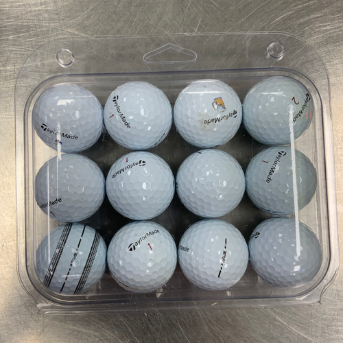 Vist Large View of Product Image Which is Used Taylormade TP5X 12 Pack - Golf Balls