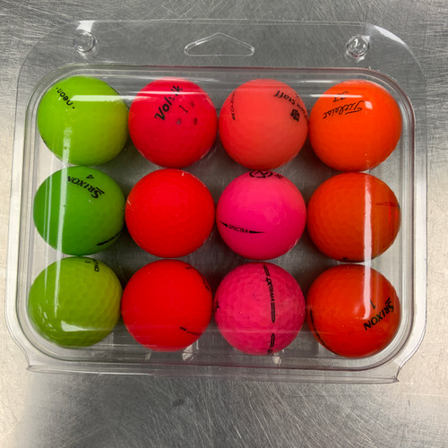 Vist Large View of Product Image Which is Used ASSORTED COLOR 12 Pack - Golf Balls