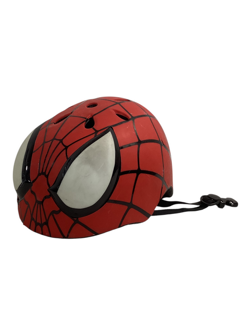 Vist Large View of Product Image Which is Used SPIDERMAN HELMET Bike Helmet Red One Size